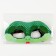 New Year! Carnival mask "sparkling snake" green with sparkles