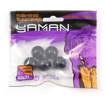 Cargo Cheburashka painted collapsible Yaman 5 pcs., 48 g, black-3
