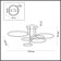 Ceiling chandelier Ursula LED 156W 3000-6000k 9899lm