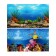 Background for the aquarium bilateral, 30 x 50 cm