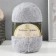 Yarn "cotton grass" 65% cotton 35% polyamide 220m/100g (008 silver)