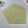Scrapbooking paper bilateral "leaves" density 180 grams set 5 pcs 30.5x32 cm
