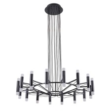 Suspended chandelier Arte Lamp Empire A2482SP-32BK, LED, 96 W, 70x70x15 cm, 4800 lm, black