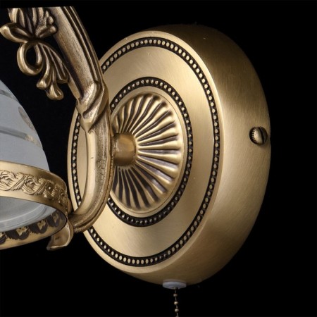Bra “Angel”, 1x60W E27, brass 15x15x24 cm-5