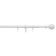 Telescopic cornice 16/19 mm, 160-300 cm, metal rings