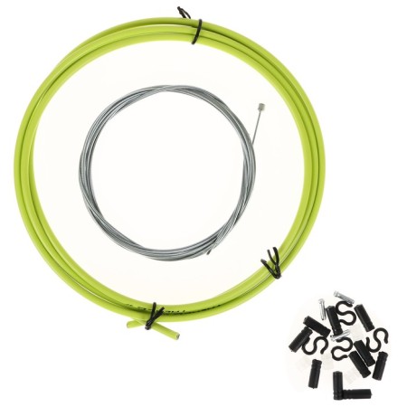 Braid and switch cables, green color-1