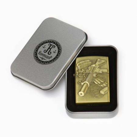 Lighter gasoline "automatic" in a gift box-3