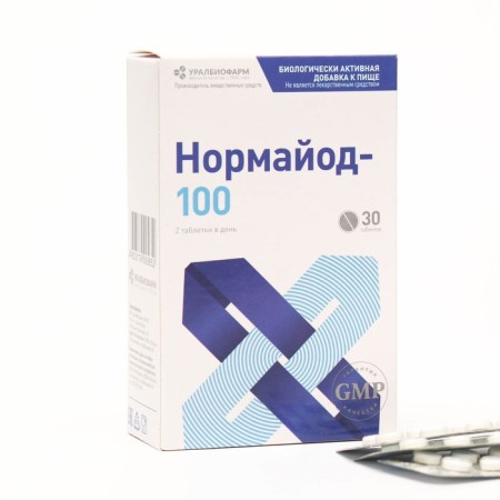 Normal, 30 tablets 100 mg