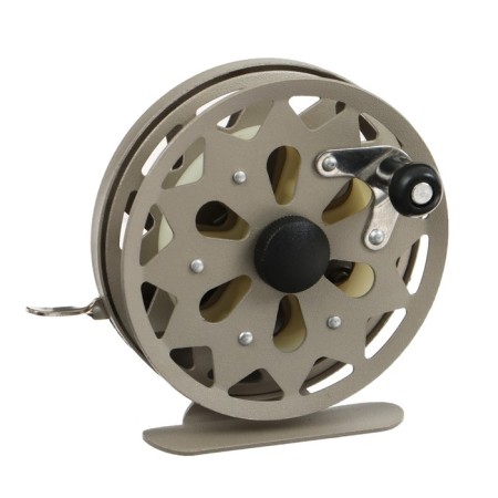 Inertial coil, metal, diameter 7.5 cm, brown color, tl75-5