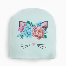 A hat for a girl, mint color, size 44-46 (9-12m)