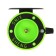 Inertial coil, metal plastic, diameter 6.5 cm, guide, black-salan, 701d