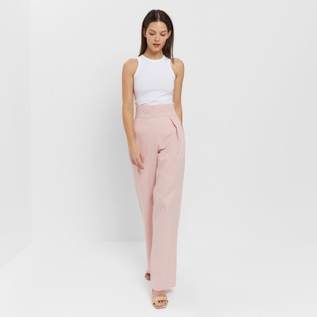 Women's pants minku: enjoy color pink, size 44-3