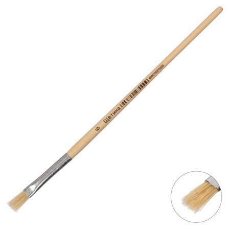 Brush brush No. 6, flat