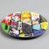 Disposable paper plate "anime", 18 cm