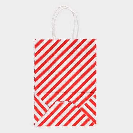 Crafts package, Red Lines, 21 x 15 x 8 cm-2