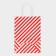 Crafts package, Red Lines, 21 x 15 x 8 cm