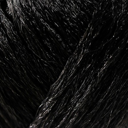Yarn "Nosomic supplement" 100% polypropylene 200m/50g set 3pcs (black)-2