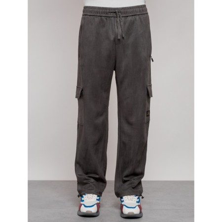 Sports pants, size 52, gray color-24