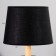 Sandra table lamp E14 40W Black 22x22x36 cm Risalux
