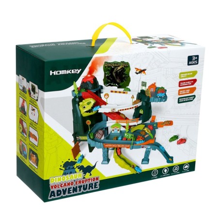 Auto traffic "dinosaur", sound effects, smoke effect-21