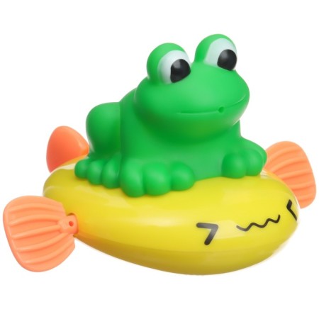 Clothing toy for a bathtub with a spray "Frog", Baby Me-2
