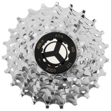 ATA cassette, 8 speeds, 11-23t, silver color