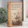Safe Brush tree to the leatherette "History of the Russian Fleet" 21x13x5 cm