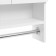 Bathroom cabinet, white, white, 48.6 x 65 x 15 cm