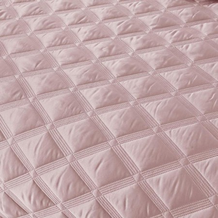 A set with a clip "Sharmel", size 230x250 cm, 50x70 cm - 2 pcs, color ash rose-1