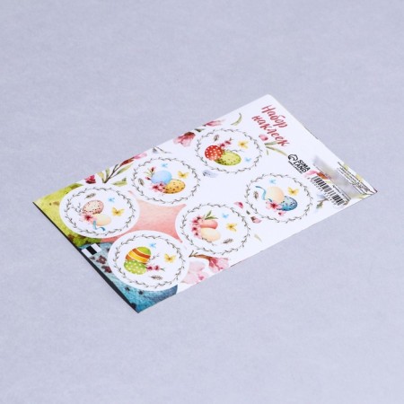 Stick for flowers and gifts "Eggs on Easter", 16 × 9.5 cm-1