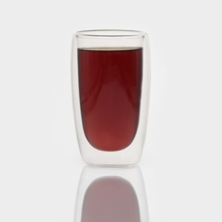 Glass glass with double walls Haibol, 450 ml