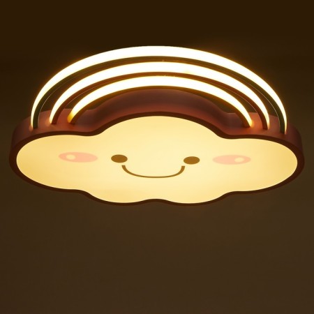 Lamp with PDD "Cloud" 1xLED 70W 3000-6000k Dimmer Pink 60x50x6 cm Bayerlux-2