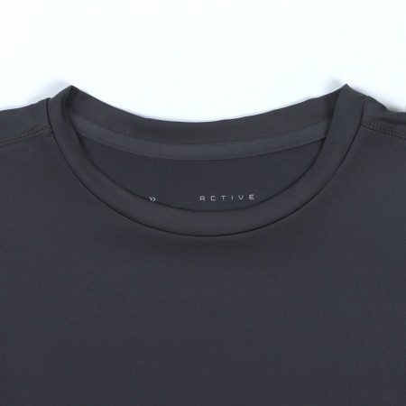 Rashgard male with DL. sleeve, basic, size XL (52), gray color-14