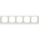Frame for 5 posts WL12-FRAME-05, color pearl corrugated