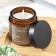 Aromatic candle in the Bank "Laverder Basil", soy wax, 90 g, lavender and basil