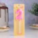 Candle in the cake on the skewer "Fine", the number "2", 5 cm, pink