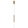 Lumber "Locus Babble" LED 5W 4000k matte gold 2x2x40-140cm
