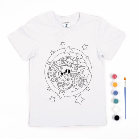 Set for creativity T-shirt-coloring, "Monster Trek", size 104 -110 cm-1