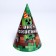 Festive paper cap "Happy Birthday", Pixels