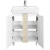 Tumbling under the Aquaton Country sink, 60 cm, white color, oak Verona
