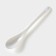 Porcelain sugar tower with a spoon on the Bellatenero bamboo stand, 350 ml, white color