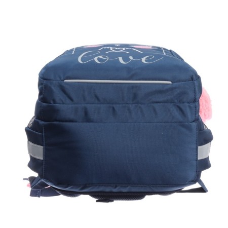 School backpack, 40 x 27 x 20 cm, Grizzly, ergonomic back, laptop department, blue-6