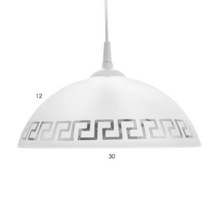 Lamp Bayerlux cap "Aris" 1 lamp E27 40W White D.300-5
