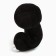 Soft toy "Snake", black-turquoise, for the New Year