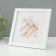 Photo frame Plastic Gallery 20x20 cm, 641861 White (plastic screen)