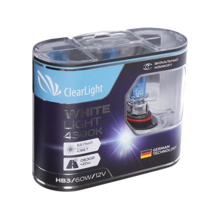 Car lamp Clearlight Whitelight, HB3, 12 V, 60 W, set 2 pcs-3