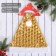 Kolpak New Year's "holography" 29x38 cm, gold