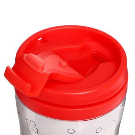 Thermostatic coloring “Happy New Year!”, 250 ml, with crayons, red color-1