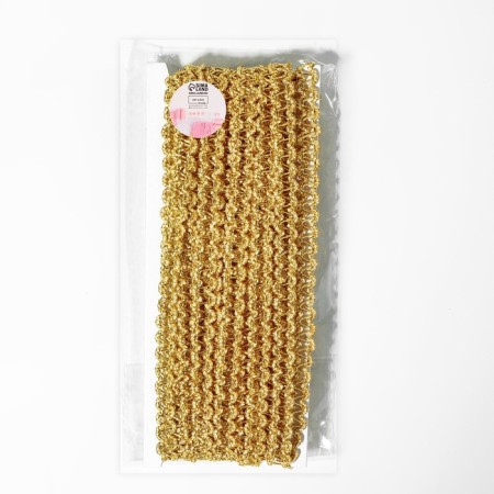 Decorative braid, 10 mm, 10 ± 1 m, gold color-2