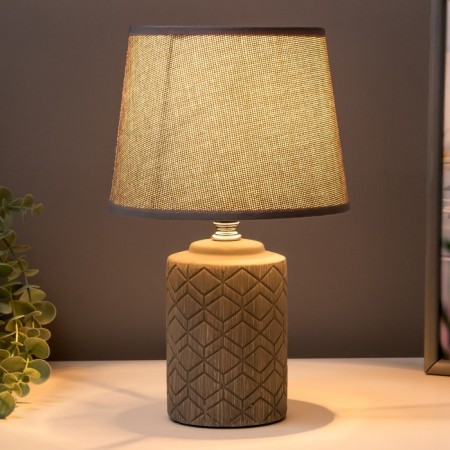 Table lamp 08939/1 E14 40W Gray 17x17x30 cm Risalux-2